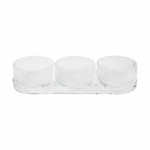 Pilastro Tapas Set 4 Parts | Tableware Serving Bowls Bowls & Serving Dishes clear