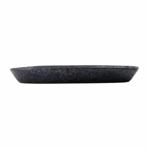 Pion Serving Plate 19X38 Cm | Tableware Serving Platters & Dishes Bowls & Serving Dishes black-brown