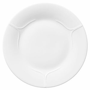 Pli Blanc Plate 26 Cm | Tableware Dinner Plates Dinner Plates Dinner Plates