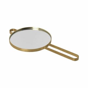 Poise Hand Mirror | Home Accessories Table Mirrors Home Accessories brass