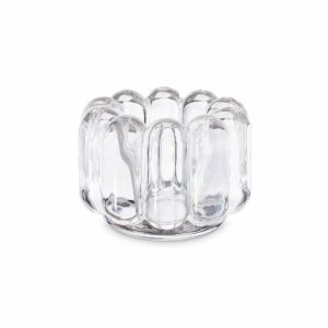 Press Lantern Vertical | Home Accessories Tea Light Holders, Lanterns & Candle Dishes Candle Holders clear