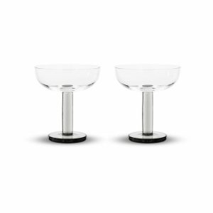 Puck Coupe Glass 17.5 Cl 2-Pack | Tableware Cocktail & Martini Glasses Cocktail & Martini Glasses clear