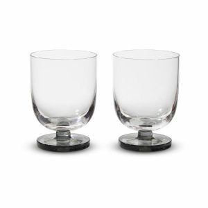 Puck Water Glass 33 Cl 2-Pack | Tableware Drinking Glasses & Tumblers Drinking Glasses & Tumblers clear