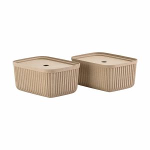 Pulp Storage Box 23X32 Cm 2-Pack | Home Accessories Storage Baskets Home Accessories Home Accessories