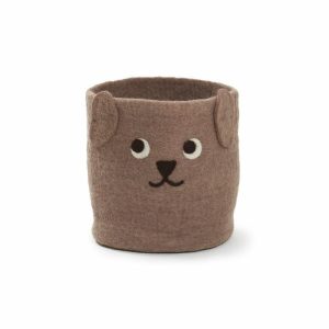 Puppy Basket Ø20 Cm | Home Accessories Storage Baskets Home Accessories grey