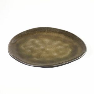 Pure Oval Plate Medium | Tableware Small Plates & Side Plates Plates Green