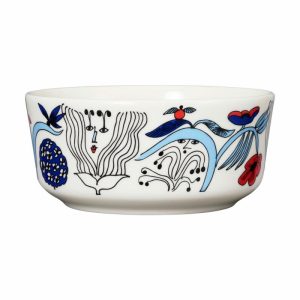 Puutarhurit Bowl Ø13 Cm | Tableware Breakfast Bowls Bowls & Serving Dishes Blue-white-red