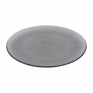 Raw Glass Plate Ø27 Cm | Tableware Deep Plates Deep Plates Deep Plates