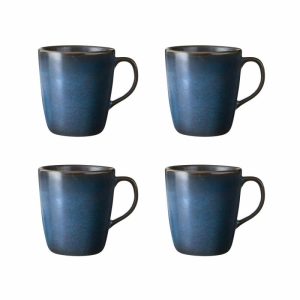 Raw Mug With Handle 35 Cl 4-Pack | Tableware Coffee Cups Coffee Cups Coffee Cups