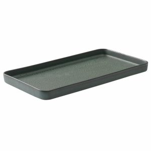 Raw Saucer 18X34 Cm | Tableware Serving Platters & Dishes Bowls & Serving Dishes Northern green