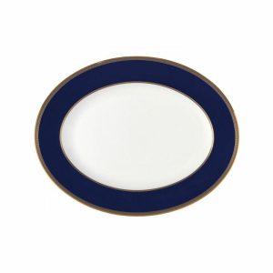 Renaissance Gold Oval Serving Plate | Tableware Serving Platters & Dishes Bowls & Serving Dishes Serving Platters & Dishes