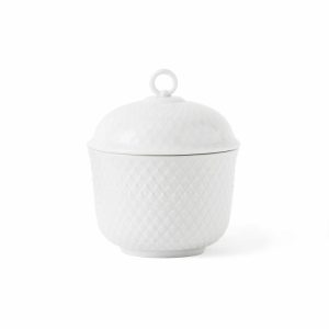 Rhombe Bowl With Lid Ø8.5 Cm | Tableware Breakfast Bowls Bowls & Serving Dishes Breakfast Bowls