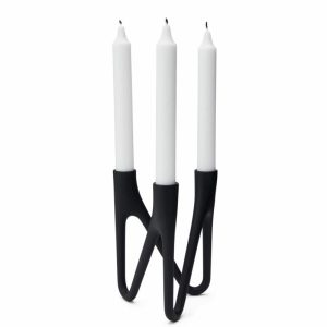 Roots Candle Sticks | Home Accessories Candle Holders Candle Holders black