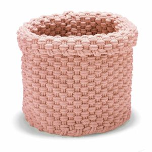 Rope Storage Box Large | Home Accessories Storage Baskets Home Accessories Dusty pink