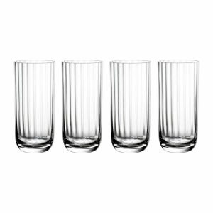 Rose Garden Long Drink Glass 4-Pack 45 Cl | Tableware Long Drink & Highball Glasses Cocktail & Martini Glasses clear