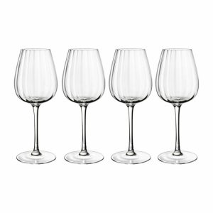 Rose Garden White Wine Glass 4-Pack 43 Cl | Tableware Wine Glasses Glasses clear