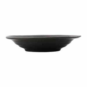 Rustic Soup Plate Ø25 Cm | Tableware Deep Plates Deep Plates Dark grey