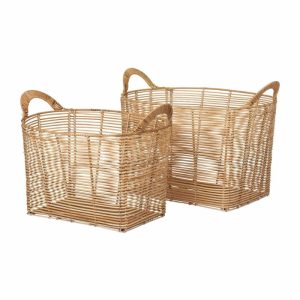 Safi Box Oval 2 Pieces | Home Accessories Storage Baskets Home Accessories Home Accessories