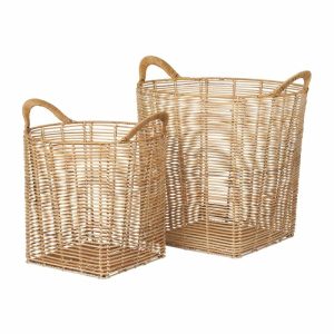 Safi Box Rund 2 Pieces | Home Accessories Storage Baskets Home Accessories Home Accessories