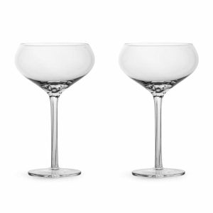 Saga Cocktail Glass 2-Pack | Tableware Champagne Glasses Champagne Glasses Champagne Glasses