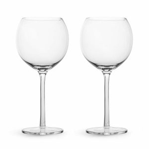 Saga Wine Glass 2-Pack | Tableware Wine Glasses Glasses clear