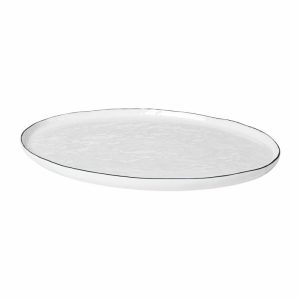 Salt Oval Plate | Tableware Dinner Plates Dinner Plates Dinner Plates