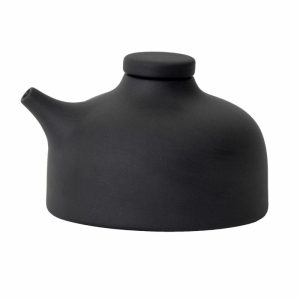 Sand Soy Sauce Bottle 12 Cl | Tableware Sauce & Gravy Boats Bowls & Serving Dishes Black clay