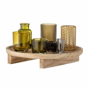 Sanga Tray With Lantern 8 Pieces | Home Accessories Tea Light Holders, Lanterns & Candle Dishes Candle Holders Home Accessories