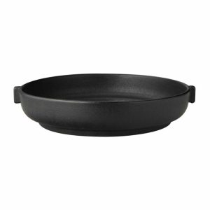 Saucer With Handle | Tableware Serving Platters & Dishes Bowls & Serving Dishes black