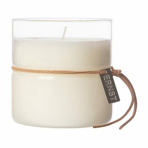 Scented Candle In Glass With Band Ø8 Cm | Home Accessories Scented Candles & Diffusers Candle Holders Home Accessories