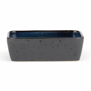 Serving Plate Black 19X14 Cm | Tableware Serving Platters & Dishes Bowls & Serving Dishes Dark Blue