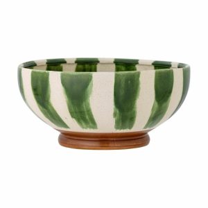 Shakti Serving Bowl Ø26 Cm | Tableware Serving Bowls Bowls & Serving Dishes Green-white