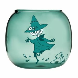 Snufkin Tea Light Holder 9.5 Cm | Home Accessories Tea Light Holders, Lanterns & Candle Dishes Candle Holders Green