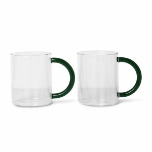 Sto Mug 2-Pack | Tableware Coffee Cups Coffee Cups clear