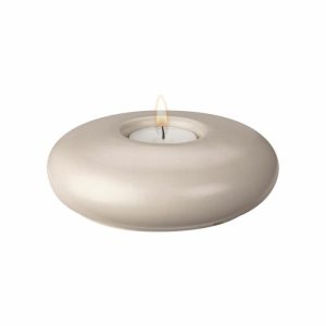 Stone Lantern Ø13 Cm | Home Accessories Tea Light Holders, Lanterns & Candle Dishes Candle Holders beige