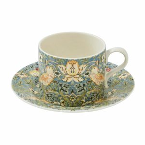 Strawberry Thief Teacup With Saucer 28 Cl | Tableware Teacups Cups & Mugs Multi