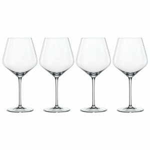 Style Burgundy Red Wine Glass 4-Pack | Tableware Wine Glasses Glasses Tableware