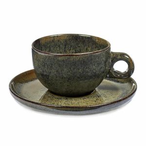 Surface Cappuccino Cup With Saucer 23 Cl | Tableware Coffee Cups Coffee Cups Coffee Cups