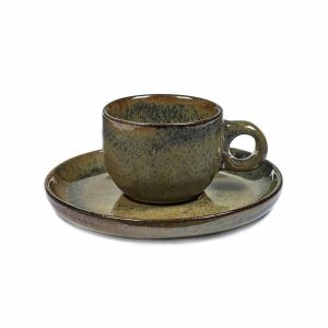 Surface Espresso Cup With Saucer 10 Cl | Tableware Espresso Cups Cups & Mugs Espresso Cups