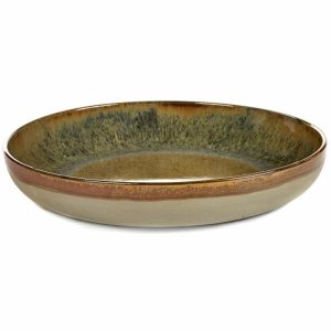 Surface Serving Saucer 32 Cm | Tableware Serving Platters & Dishes Bowls & Serving Dishes indi grey