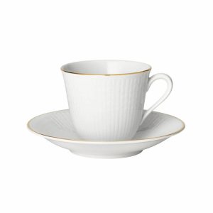 Swedish Grace Gala Coffee Cup With Saucer | Tableware Coffee Cups Coffee Cups Coffee Cups