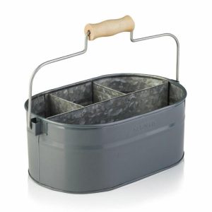 System Bucket Storage Box 30X19 Cm | Home Accessories Storage Baskets Home Accessories grey