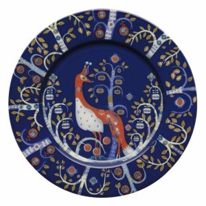 Taika Plate 22 Cm | Tableware Small Plates & Side Plates Plates blue