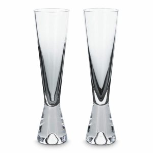 Tank Champagne Glass 2-Pack | Tableware Champagne Glasses Champagne Glasses black