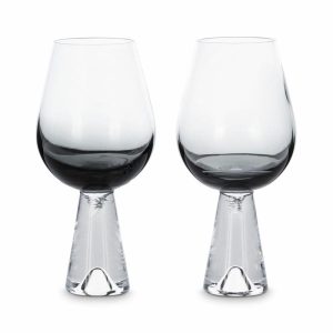 Tank Wine Glass 2-Pack | Tableware Wine Glasses Glasses black