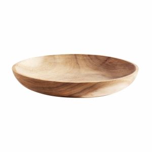 Teak Plate 18 Cm | Tableware Small Plates & Side Plates Plates Nature