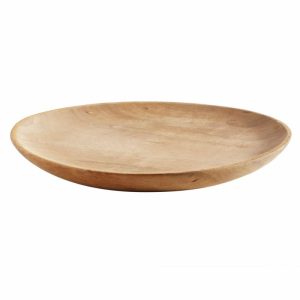 Teak Plate 26 Cm | Tableware Dinner Plates Dinner Plates Dinner Plates