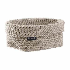 Tela Textile Basket L 12X20 Cm | Home Accessories Storage Baskets Home Accessories Home Accessories