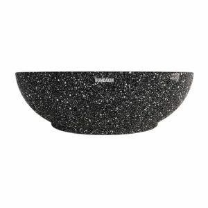 Terrazzo Bowl Ø40 Cm | Tableware Salad Bowls Bowls & Serving Dishes black