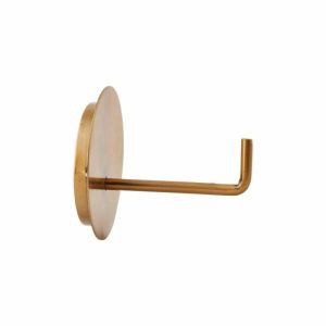 Text Toilet Paper Holder | Home Accessories Toilet Roll Holders Bathroom Accessories brass